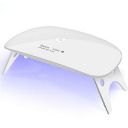 IMGOFU UV LED nail dryer Mini Gel nail lamp Portable Curing light for Gel Nail Polish, 2 Timing Setting 45s/60s, 5w(white)...