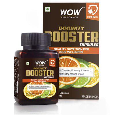 IMMUNITY BOOSTER CAPSULES - SUPPORT HEALTHY IMMUNE SYSTEM - 30 VEG CAPSULES