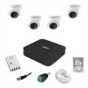 Impact by Honeywell 2 MP CCTV KIT with 4 Channel DVR I 4 Dome Cameras I 1 TB Hard Disk & Accessories I Made in India I White (I-MKIT4CH-2_HI)...