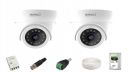 IMPACT BY HONEYWELL 2 MP CCTV KIT Without DVR I with 2 Dome CCTV Cameras I 1 Hard Disk & accesories I I-MKIT4CH-4...