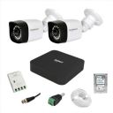 Impact by Honeywell 2 MP Wired CCTV KIT with 4 Channel DVR I 2 Bullet Cameras I 1 TB Hard Disk & Accessories I Made in India I White (I-MKIT4CH-5_HI)...