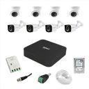 IMPACT 2 MP Wired CCTV KIT with 8 Channel DVR I 4 Dome Cameras + 4 Bullet Cameras I 1 TB Hard Disk & Accessories (I-MKIT8CH-4_HI)...