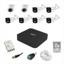 Impact by Honeywell 2MP 6 Bullet + 2 Dome CCTV +8 Channel DVR +1TB HDD+90 mtrs cable Cctv Camera Set Security Camera (1 TB, 8 Channel)...