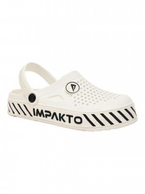 Impakto Slide Wave Comfortable Classic Ultra Soft Daily Used, Lightweight with Adjustable Back Strap Design Clog & Slippers for Men's & Boy's
