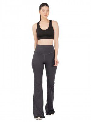 Imperative Women High Rise Bell Bottom Trousers