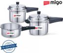 IMPEX Migo Induction Base Pressure Cooker Combo 2 L, 3 L, 5 L Pressure Cooker...