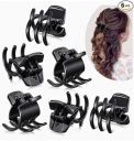 Imported 6 Pieces Hair Claw Clips Medium Size Hair Claws Hair Styling Accessories in 1.3 Inches for Women Girls...