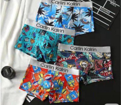 IMPORTED CK UNDERWEAR  Pack of 2 Printed Men Trunk