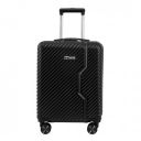 Impulse Vivid Polycarbonate (PC) Trolley Bag for Travel Small Cabin Check in, Luggage Bag Travel Hard Case with 8 Wheels 360 Degree Wheeling System (Black, Medium Checked)...