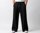 Imsa Moda Men’s Polycotton Loose Fit Track Pants | Comfortable Joggers with Elastic Waistband & Side Pockets ...