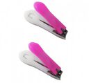 INAAYA Nail Clipper For Baby Use Set Of 2 (Pink)...