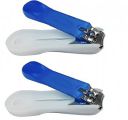 INAAYA Set Of 2 Nail Cutter Kit Set / Toenail Fingernail Clipper/Nail Clipper Set/Nail Cutter For Men Women Set Of 2 (Blue)...