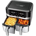 INALSA Air Fryer Nutri Fry Dual Zone-2100 W,10L...