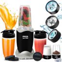 INALSA Blender Mixer Grinder|5 Jar & 600 W Copper Motor | Nutri Blender | 3 Blades Including Froth Blade | 2Yr Warranty...