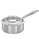 Inalsa Cookware Platinum Triply Sauce Pan with Lid-16cm, 1.75L| Induction Friendly, (Silver), Small...
