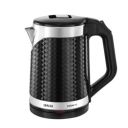 INALSA Double Wall Kettle Prism BK|1.8 Ltr| 1500W | Boil Dry Protection & Auto-Shut Off...