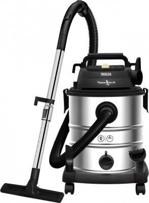 Inalsa Master Vac 25 Wet & Dry Vacuum Cleaner (Silver/Black)