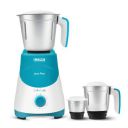 Inalsa Mixer Grinder 750W- Jazz Plus with 3 Stainless Steel Jars|2 years Warranty (White/Green)...