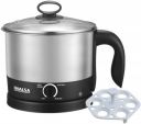 Inalsa Multi Cook Nu Multi Purpose Cooker for Soup Maggi Pasta Noodles Eggs Meals Electric Kettle  (1.5 L, Silver)...