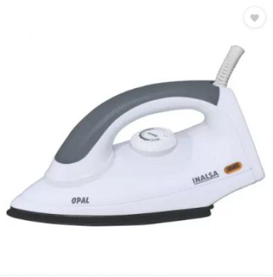 Inalsa OPAL DRY IRON 1000W 1000 W Dry Iron  (White)