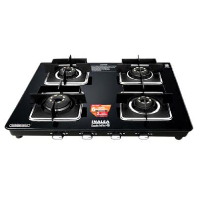 INALSA Premium Slim Gas Stove 4 burners