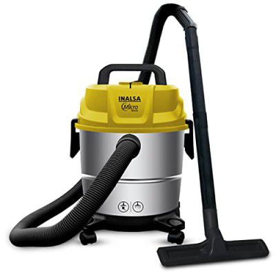 INALSA Wet and Dry Vacuum Cleaner for Home, 15 LTR Capacity,1400 W (WD 15)