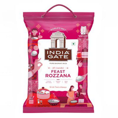 India Gate Basmati Rice Feast Rozana, 5kg
