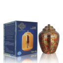 Indian Art Villa Printed Red & Green Paisely Design Copper Water Dispenser Pot Matka with Tap, Storage, Home Kitchen Garden, 13 LTR...