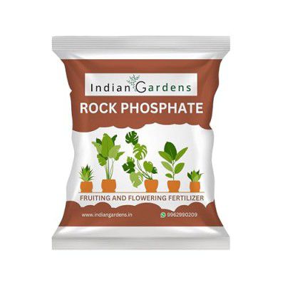 Indian Gardens - Rock Phosphate Fertilizer for All Plants - 1 Kg