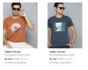 Indian Terrain Men's clothing at minimum 80% off...