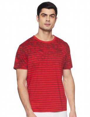 Indian Terrain Men's Floral Regular Fit T-Shirt