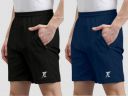 INDICLUB Pack of 2 Solid Men Casual Shorts...