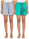 Indigo Womens Bermuda Shorts Western Rayon Casual...