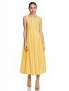 Indigo Womens Crepe Empire Waist Midi Dress...