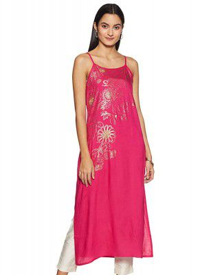 Indigo Womens Rayon Kurta