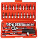 Inditrust Red 46 in 1 Pcs Tool Kit...