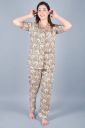 Indiwest  Women Shirt & Pyjama set Multicolor Printed...