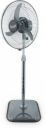 Indo 400mm High speed Pedestal farrata fan for home | 2400 RPM |2 Years Warranty (Ultra High Speed | Grey | Pack of 1)...