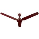 Indo® Ceiling fan (Model-Budget Pro) 1200mm~48 inch (1 -Piece Combo Offer) BLDC Motor High Speed Decorative Fan for Room Home Office Living Bedroom, Anti Dust Modern Designer Fancy (Color- Brown) 1a...