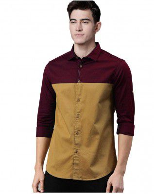IndoPrimo Men's Regular Fit Casual Shirt