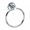 INDOROX Stainless Steel Towel Ring/Napkin Ring - Bathroom Towel Holder - Towel Hanger with Chrome Finish Stainless Steel (Round_Full)...
