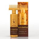 Indulekha Bringha, Ayurvedic Hair Oil, 250ml, with Amla & Coconut Oil, with Comb Applicator...