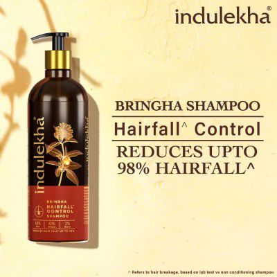 Indulekha Bringha Shampoo, 580ml | Proprietary Ayurvedic Medicine for Hairfall