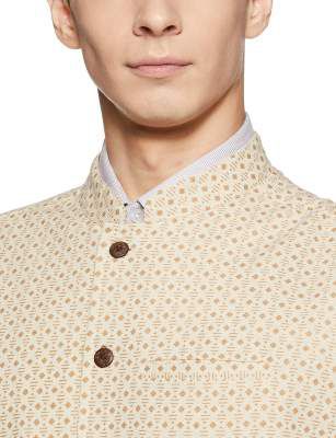 Indus Route by Pantaloons Men's Cotton Waist Coat