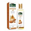 INDUS VALLEY Pure Natural & Organic  Sweet Almond Oil for Body,Hair & Skin  (200ml)...