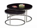 Induscraft Maxwell Center Table (Metal,Silver & Black)...