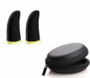 Inefable® Earphone Headphone Case Pouch Cover Carrying Case for Earphones , Headset , Pen Drives , SD Cards , All Mobile Accessories (Black) (Pack of 1 with Free Pubg 1 Pair)...