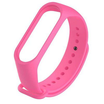 Inefable Mi Band 3 & 4 Strap Belt Original Soft Silicone Compatible, Pack of 1