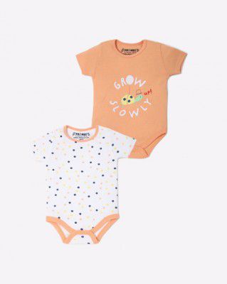 INF FRENDZ Pack of 2 Printed Bodysuit