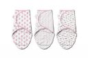 Infancy Dreams Baby Velcro Swaddle Wraps for New Born, 100% Cotton Baby Wrapper (Pink Edition) (0-3 Months)...